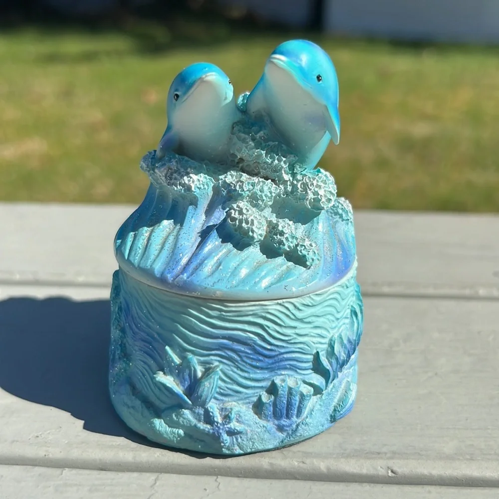 Sea World Dolphin Jewelry Box - Picture 2 of 13